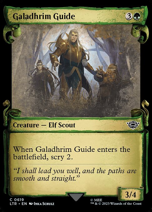 LTR: Galadhrim Guide (Showcase Scrolls) (Foil)