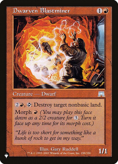 PLST: Dwarven Blastminer