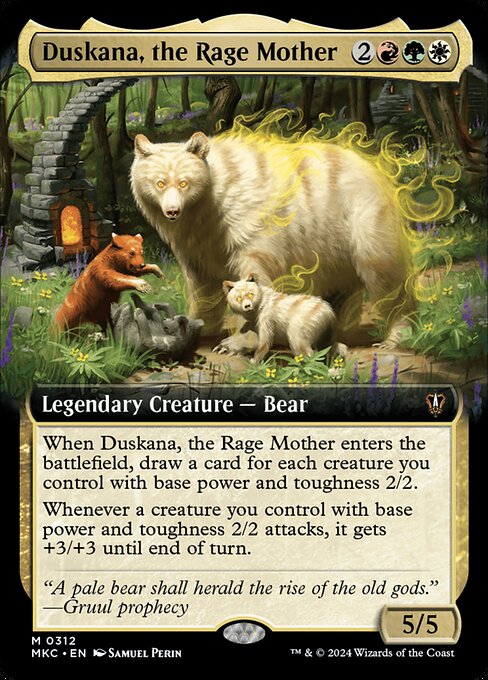 MKC: Duskana, the Rage Mother (Extended Art) (Foil)