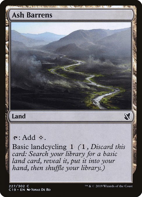 C19: Ash Barrens