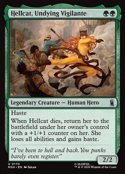 MSH: Hellcat, Undying Vigilante