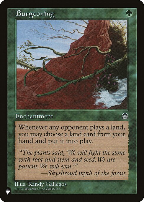 PLST: Burgeoning