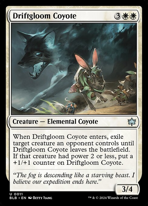 BLB: Driftgloom Coyote (Foil)