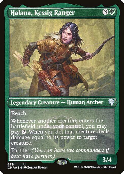 CMR: Halana, Kessig Ranger (Foil Etched)