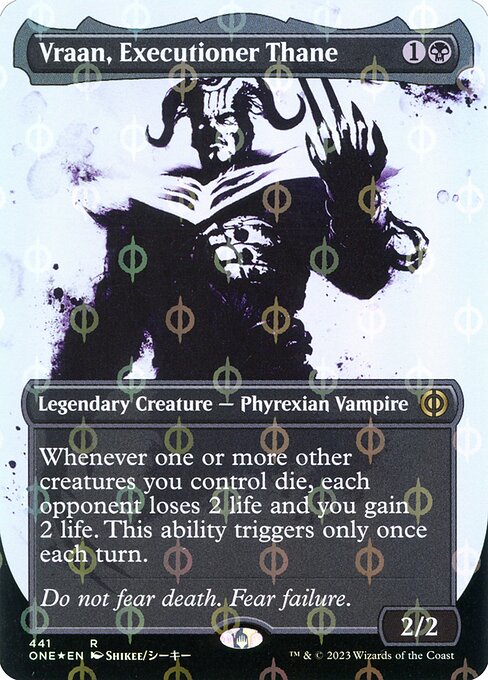 ONE: Vraan, Executioner Thane (Showcase) (Step-and-Compleat Foil)
