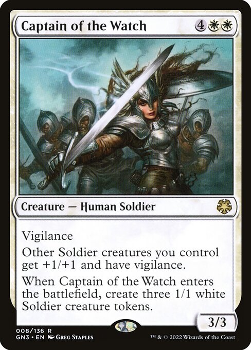 GN3: Captain of the Watch