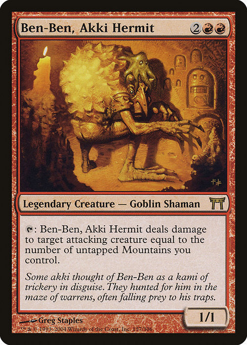 CHK: Ben-Ben, Akki Hermit
