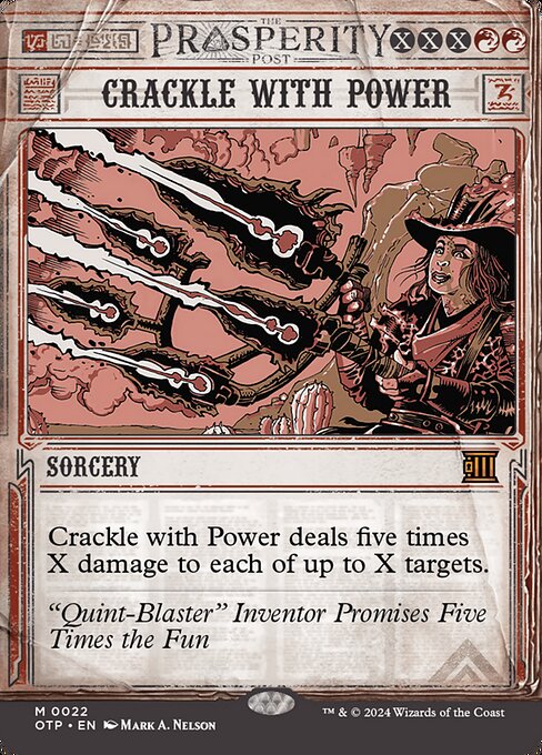 OTP: Crackle with Power (Foil)