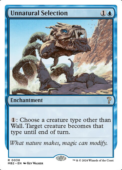 MB2: Unnatural Selection (White Border)