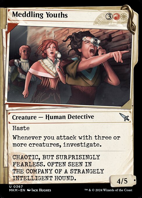 MKM: Meddling Youths (Showcase) (Foil)