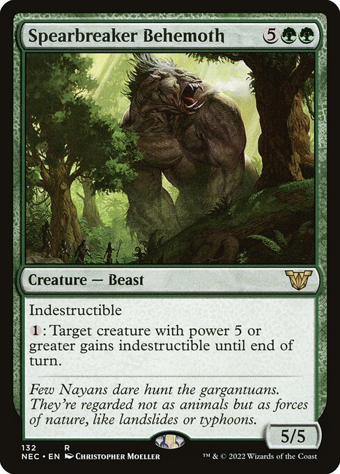 NEC: Spearbreaker Behemoth
