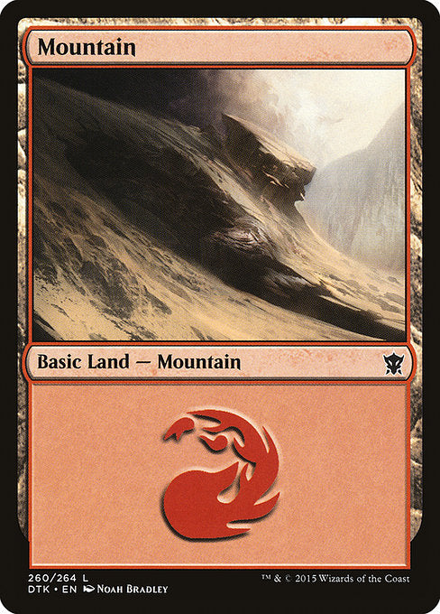 DTK: Mountain (260) (Foil)