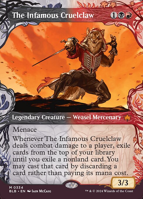 BLB: The Infamous Cruelclaw (Showcase) (Foil)