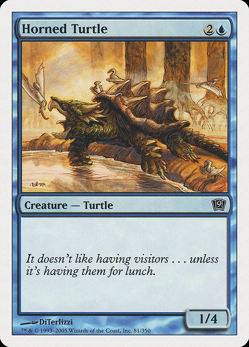 9ED: Horned Turtle