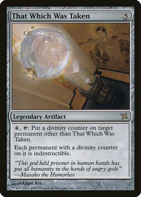 BOK: That Which Was Taken