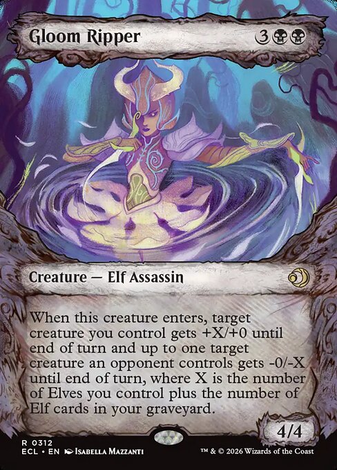 ECL: Gloom Ripper (Showcase) (Foil)