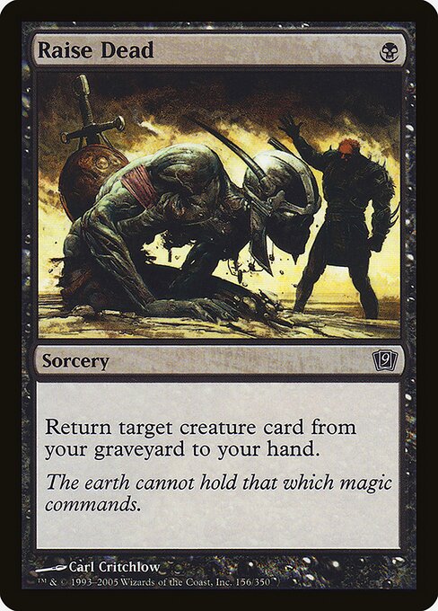 9ED: Raise Dead (Foil)