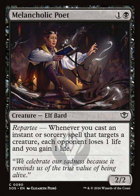 SOS: Melancholic Poet (Foil)