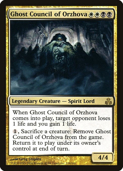 GPT: Ghost Council of Orzhova