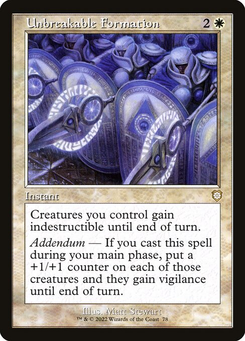 BRC: Unbreakable Formation (Retro Frame)