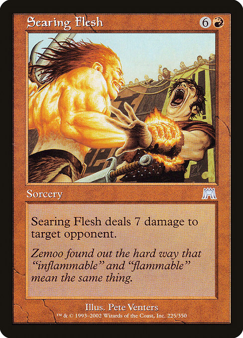 ONS: Searing Flesh (Foil)