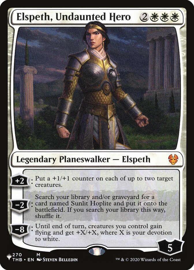 Elspeth, Undaunted Hero :: PLIST