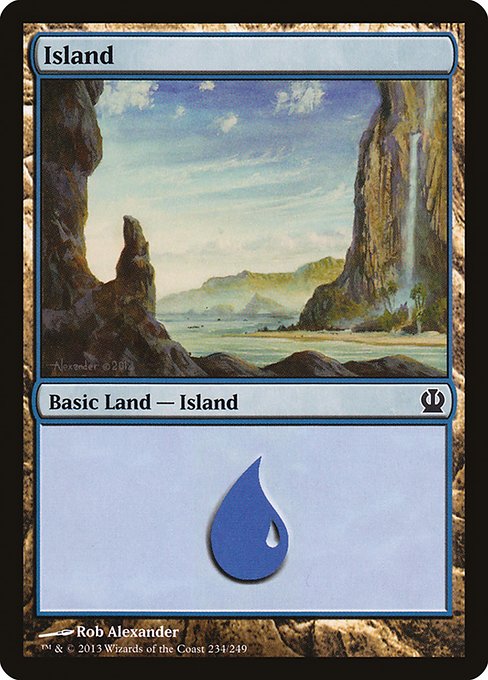 THS: Island (234) (Foil)