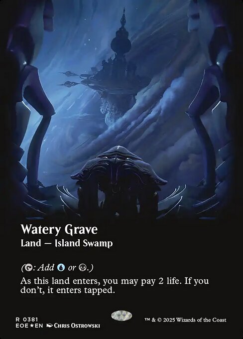 EOE: Watery Grave (Borderless) (Galaxy Foil)