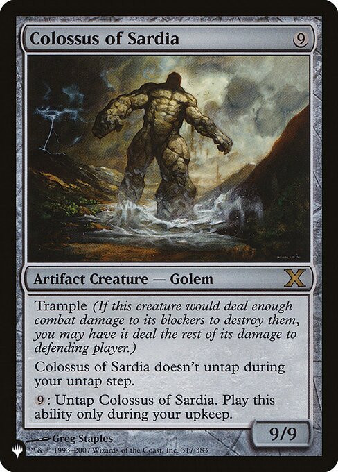 PLST: Colossus of Sardia