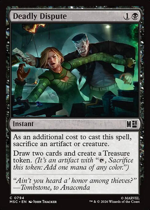 MSC: Deadly Dispute