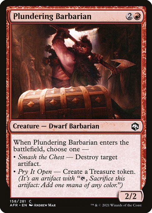 AFR: Plundering Barbarian (Foil)