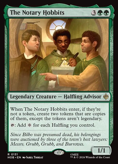 HOB: The Notary Hobbits (Foil)