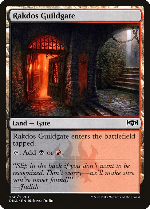 RNA: Rakdos Guildgate (256) (Foil)