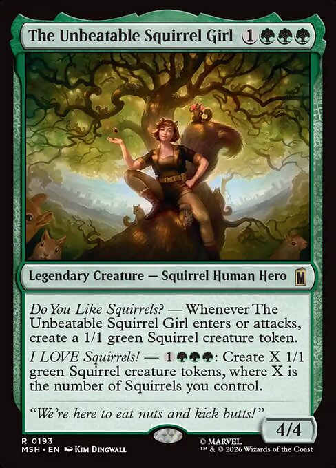 MSH: The Unbeatable Squirrel Girl (Foil)