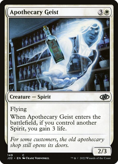 J22: Apothecary Geist