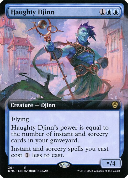 DMU: Haughty Djinn (Extended Art) (Foil)