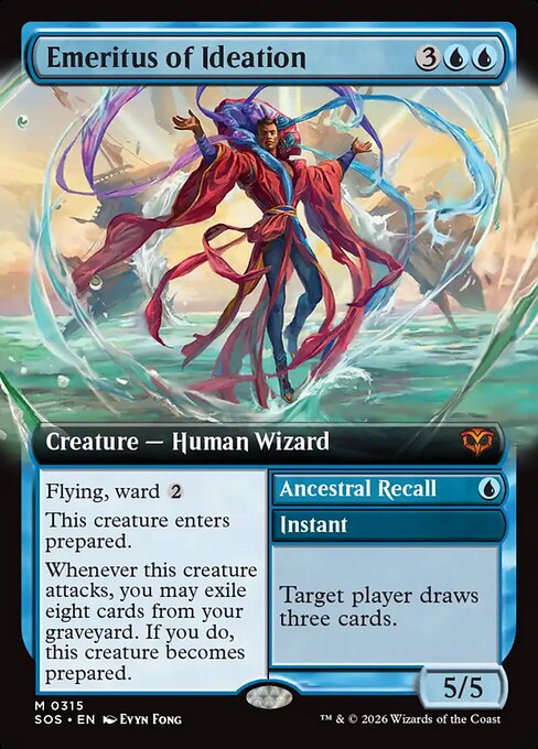SOS: Emeritus of Ideation (Extended Art) (Foil)