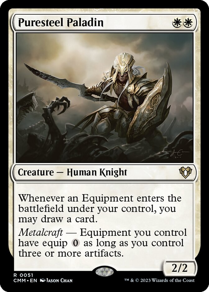 Puresteel Paladin [Foil] :: CMM