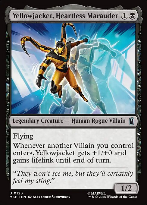 MSH: Yellowjacket, Heartless Marauder (Foil)