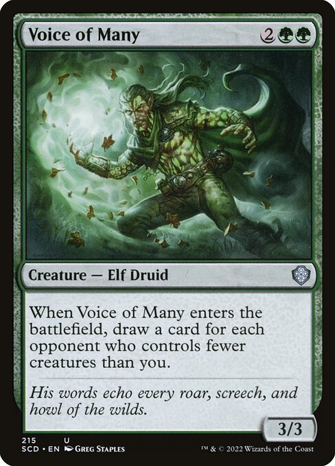 SCD: Voice of Many