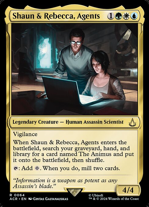 ACR: Shaun & Rebecca, Agents (Foil)