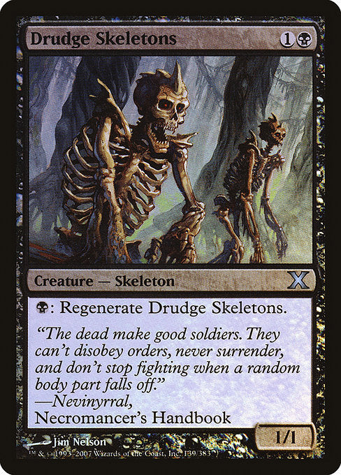 10E: Drudge Skeletons (Foil)