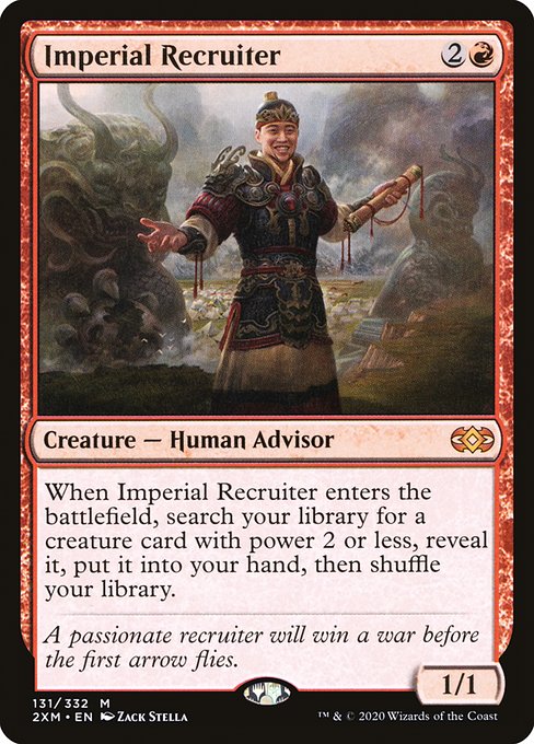 2XM: Imperial Recruiter
