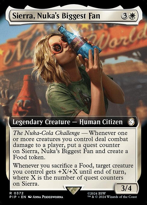 PIP: Sierra, Nuka's Biggest Fan (Extended Art) (Foil)