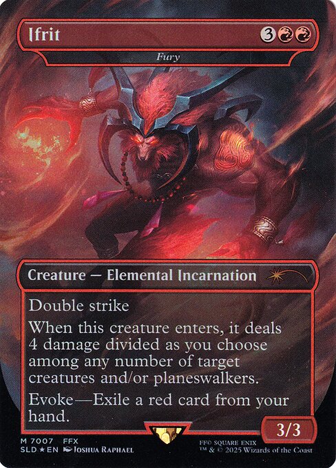 SLD: Ifrit - Fury (Rainbow Foil)