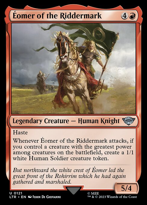 LTR: Eomer of the Riddermark