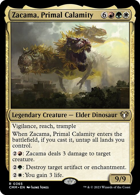 CMM: Zacama, Primal Calamity (Foil)