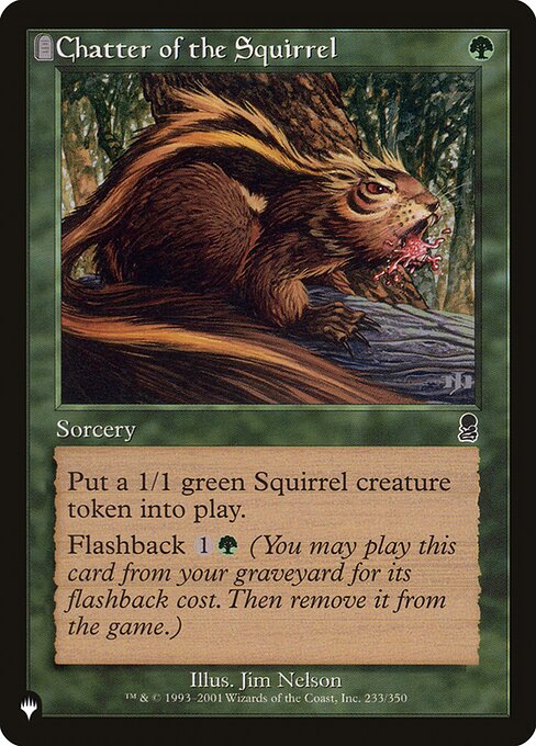 PLST: Chatter of the Squirrel