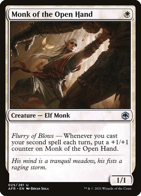 AFR: Monk of the Open Hand