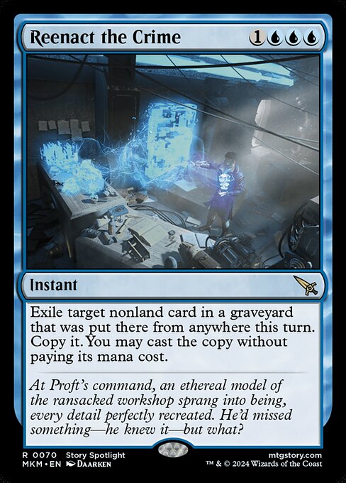 MKM: Reenact the Crime (Foil)